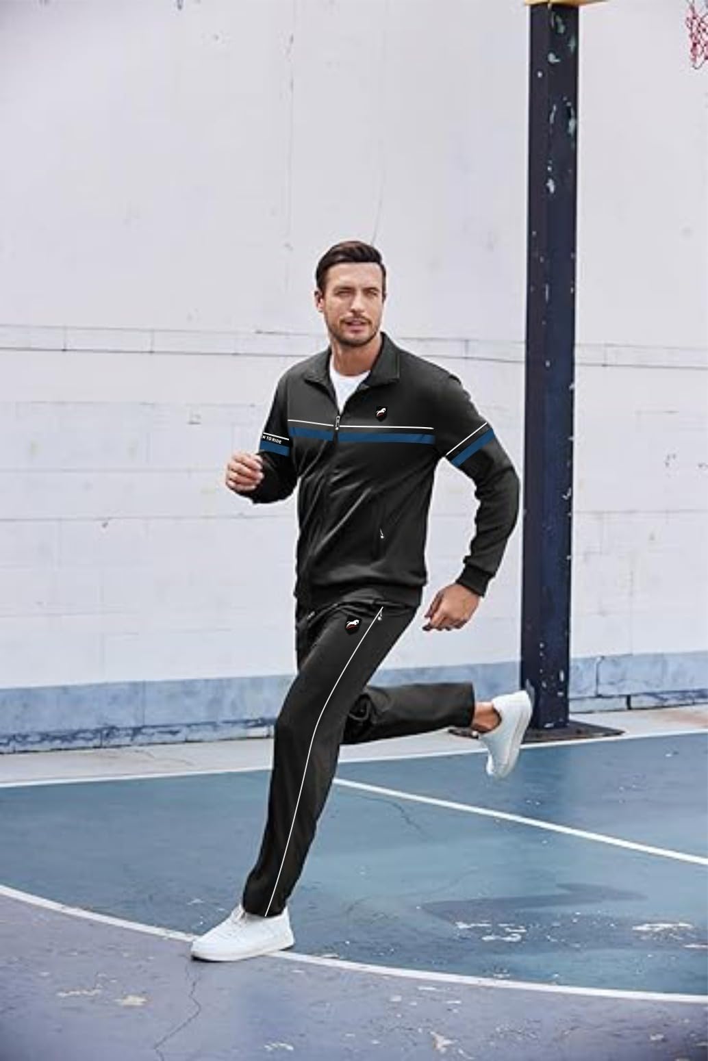 JUST RIDER Men's Gym Tracksuit - Image 3