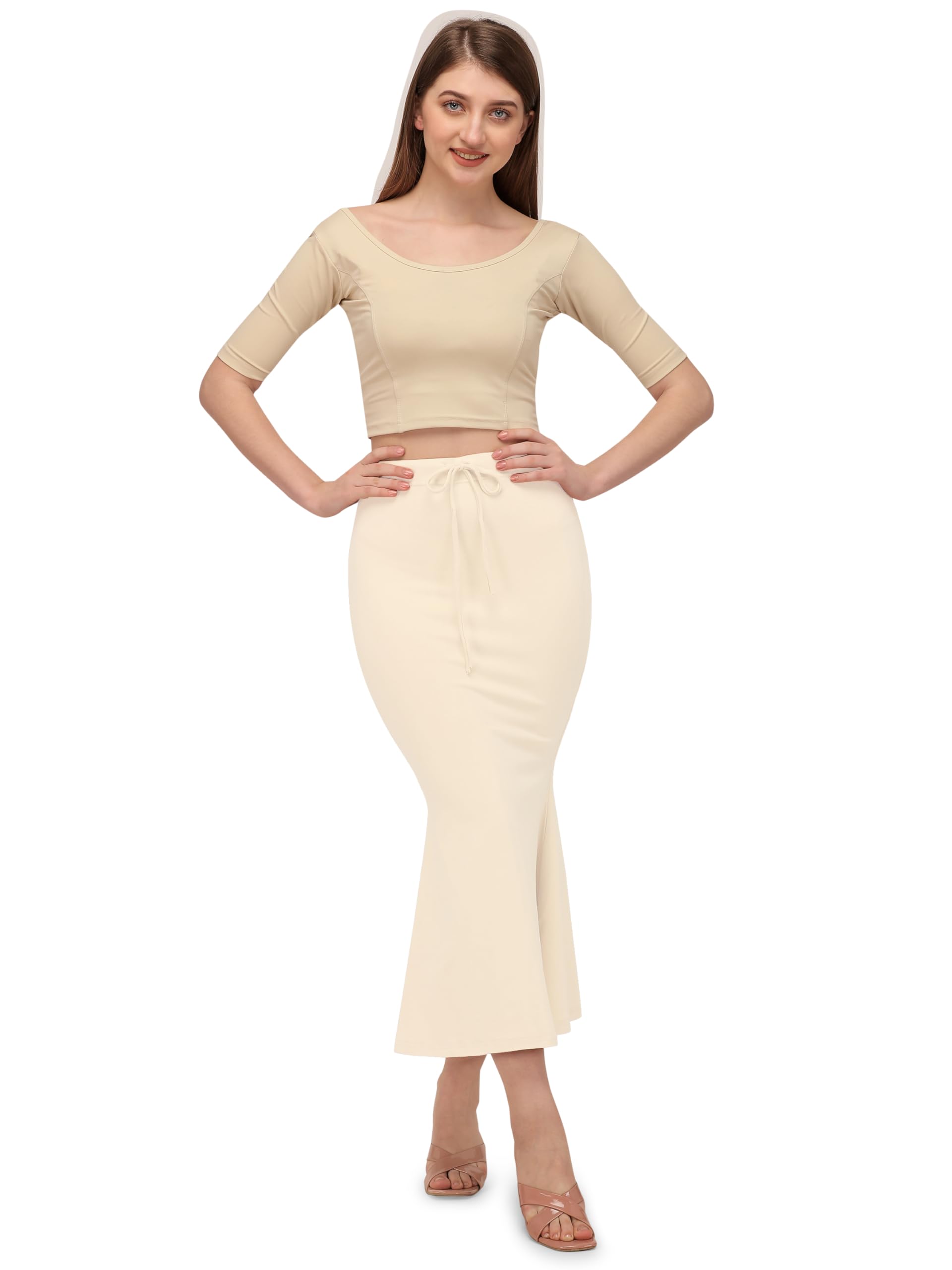 Mehrang Stretchable Saree Shapewear for Women - Image 4