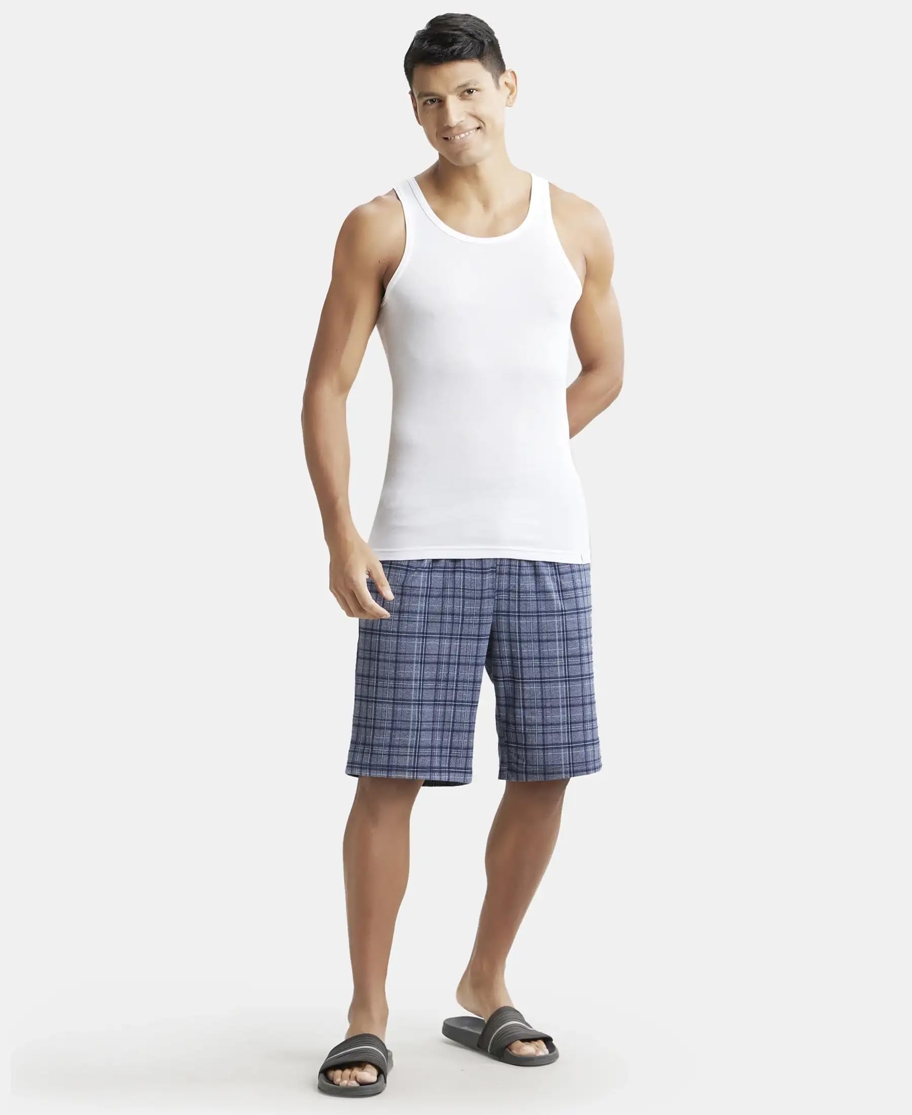 Jockey Men's Tencel Sleeveless Vest - White - Image 4