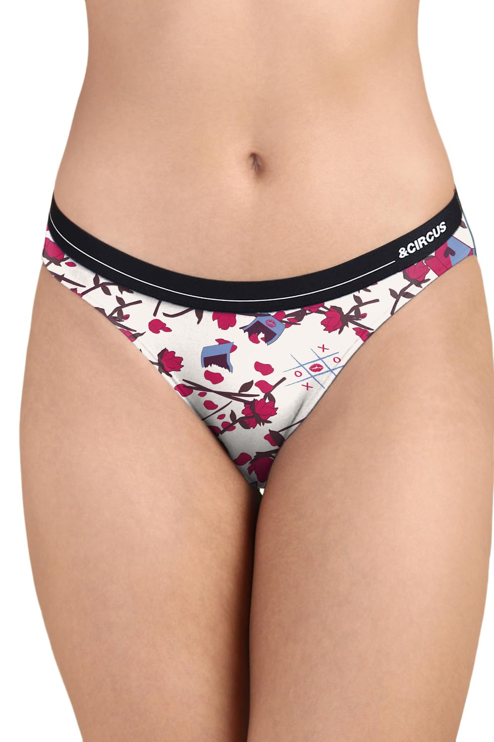 &Circus Puresoft Modal Bikini for Women - Seamless Hypoallergenic