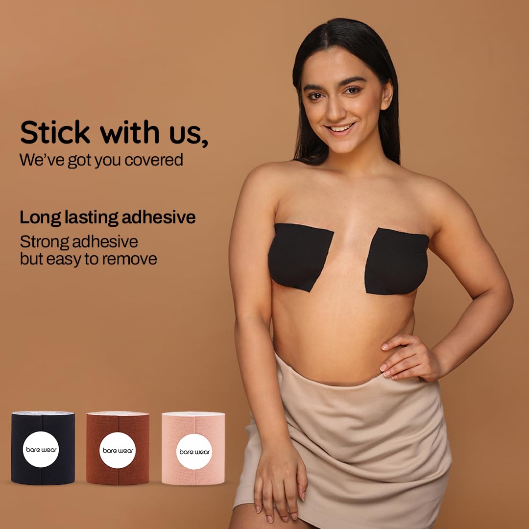 bare wear Boobs Tape Waterproof for Girls - Image 3