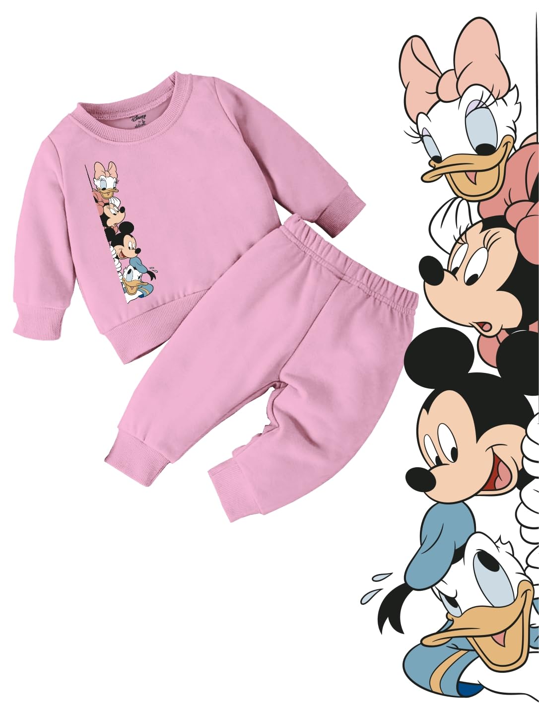 MiniCult Mickey Mouse Tshirt & Pant for Boys & Girls - Image 3