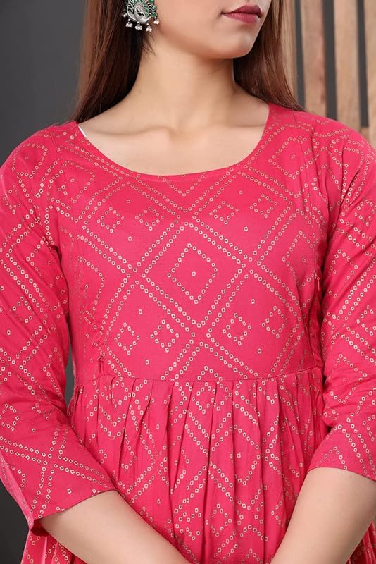 Miss Meoww Anarkali Maternity Kurta for Women - Image 3