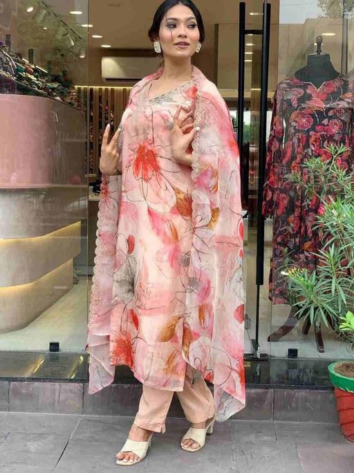 SHIENZY Women's Kurta & Pant with Dupatta - Image 3