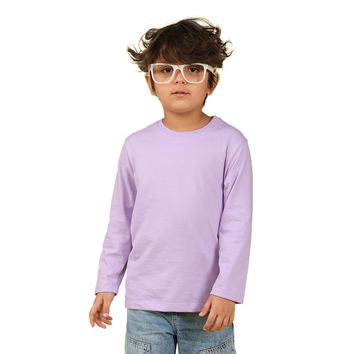 Nusyl Boys Cotton T-Shirt - Lilac