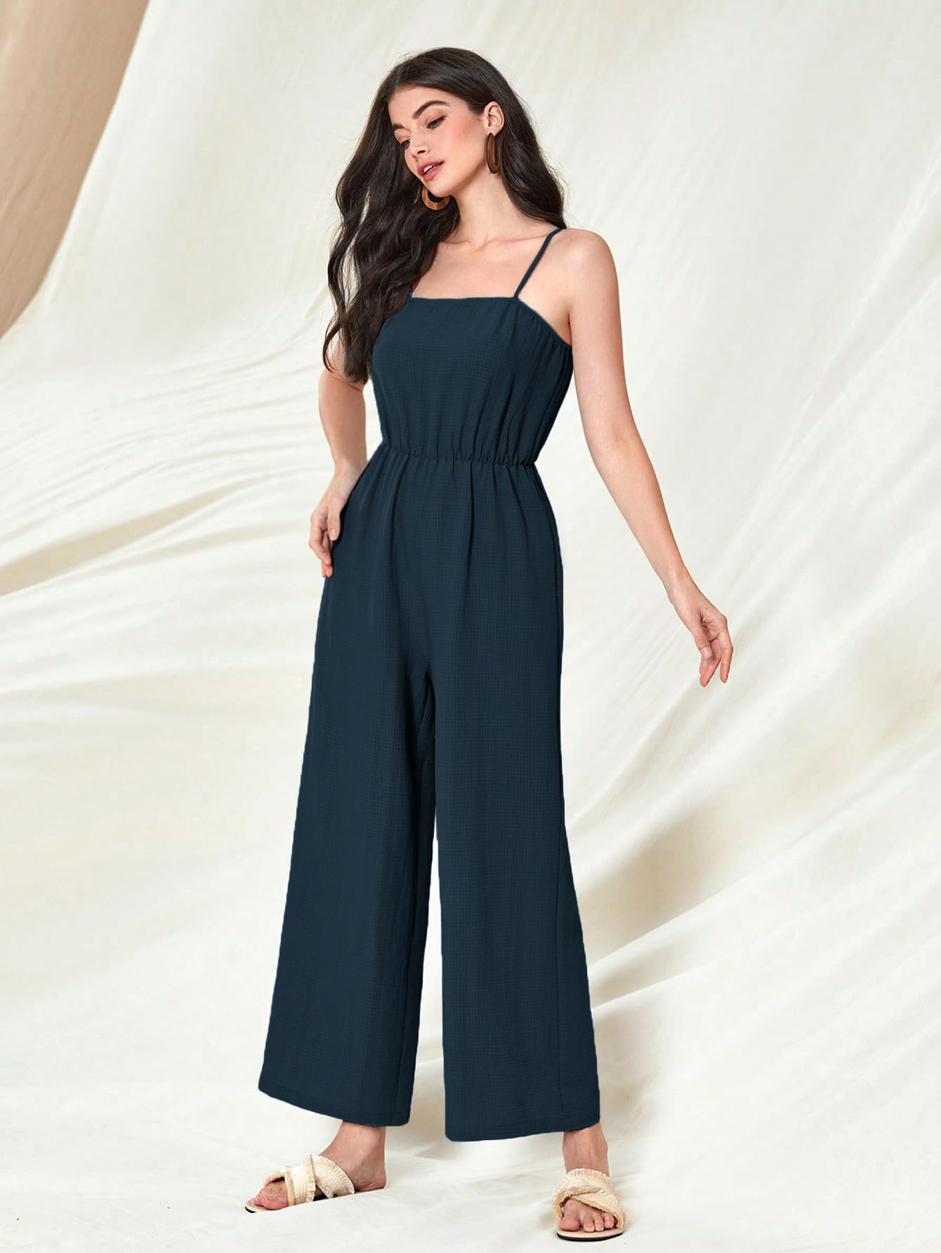 TOPLOT Women's Jumpsuit - Teal - Image 5