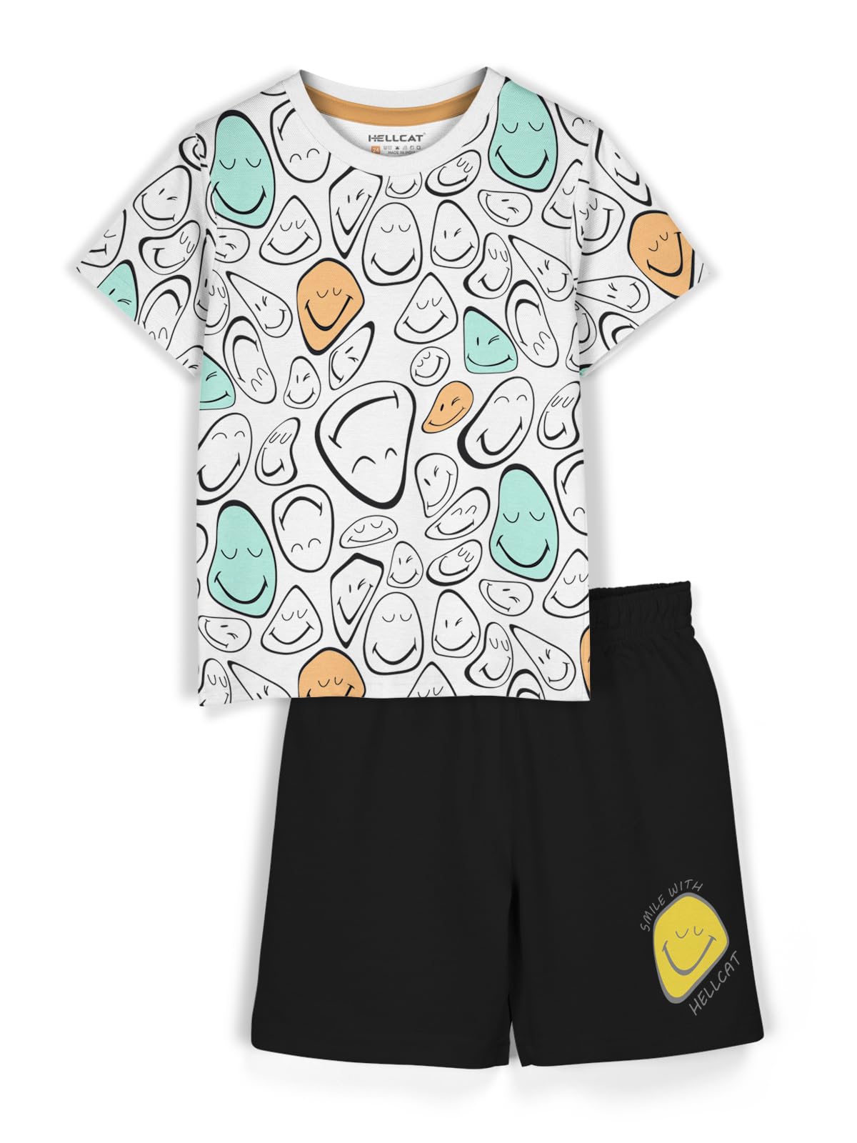 HELLCAT Boys Clothing Set - White