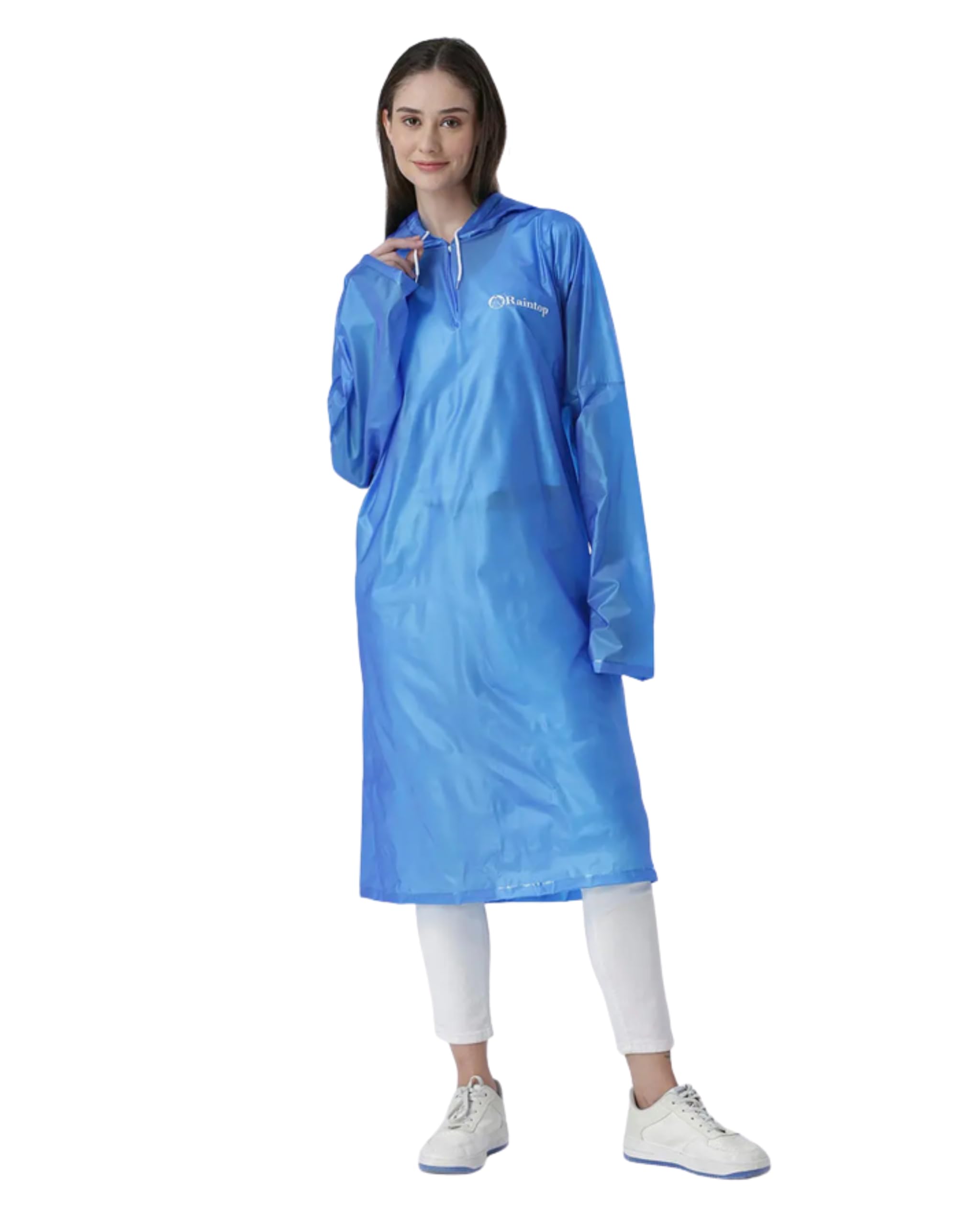 Zeel Rain Poncho Hooded Coat for Men and Women - Image 3