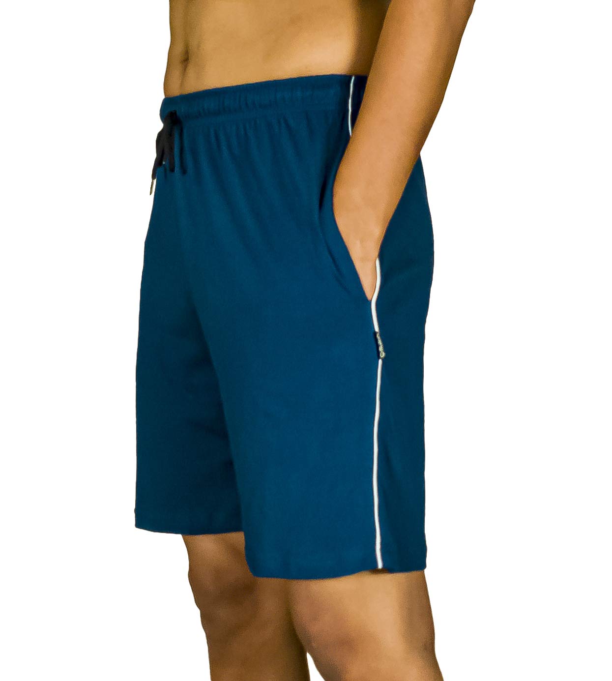 GarbGlide Men Shorts with Zip Pocket - Blue Grey - Image 3