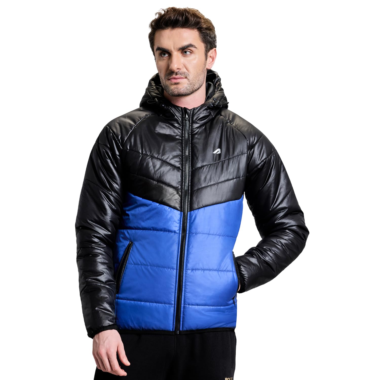 Boldfit Men's Jacket - Blue-Black