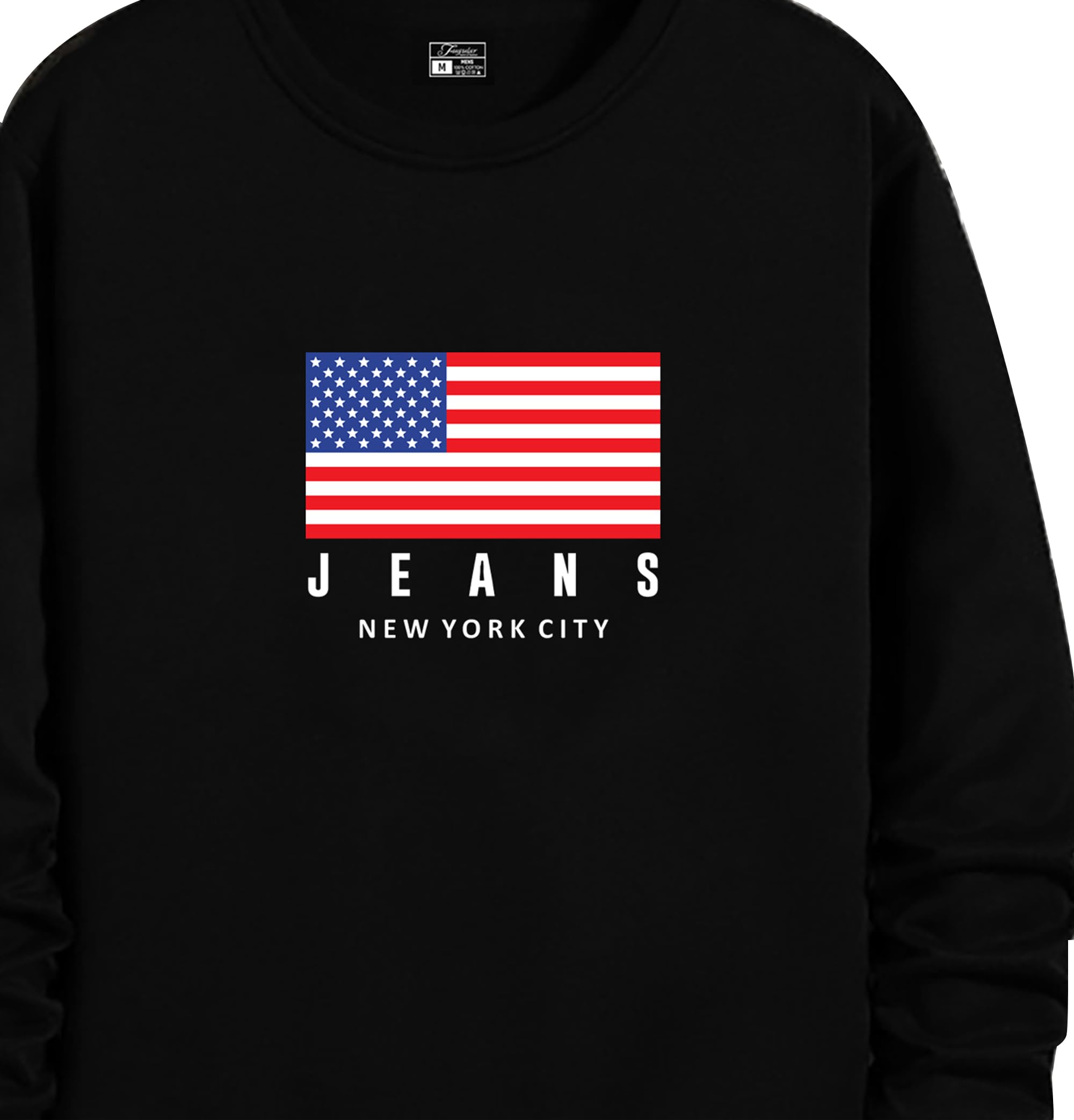 JUGULAR Men's Printed Round Neck T-Shirt - Black - Image 2