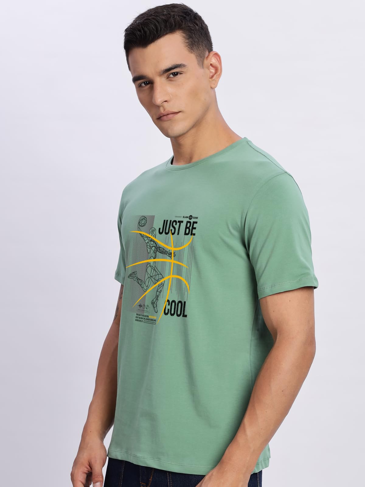 ADRO Cotton Lycra Tshirt for Men - Image 4