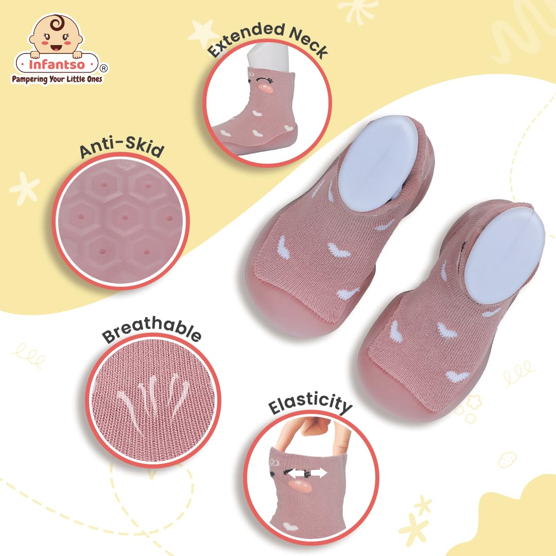 Infantso Baby Socks - Cotton Anti-Skid - Image 3