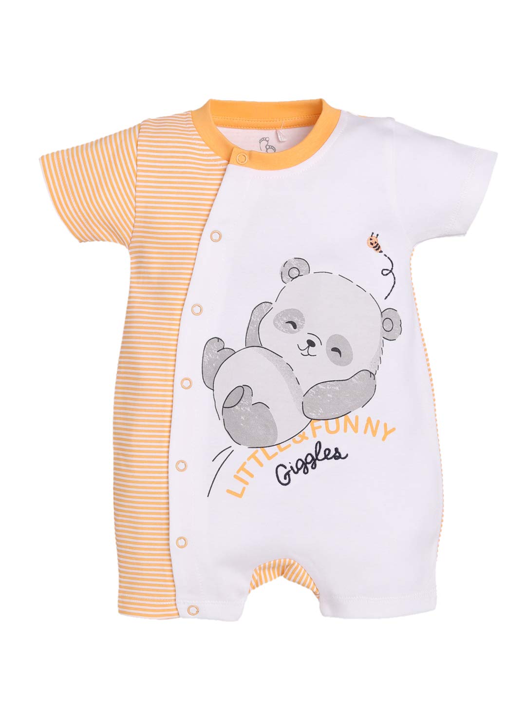 Lemon Baby Romper for Baby Boys & Girls - Soft Cotton