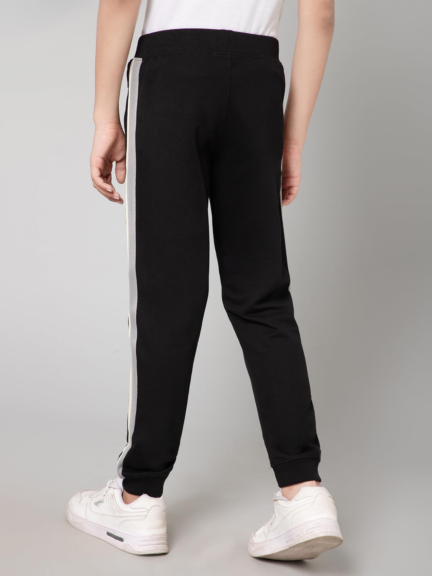 Alan Jones Clothing Boys Black Joggers - Image 2