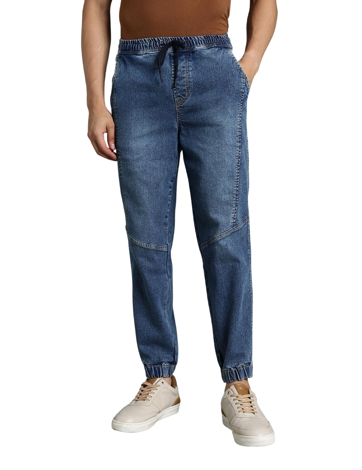 INKD Men's Stretchable Jeans - Indigo