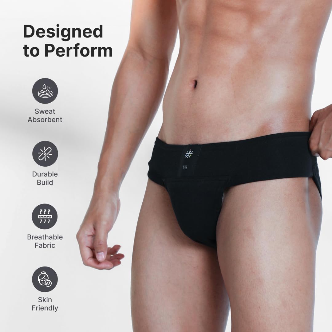 CULT Men's Gym Supporter - Black - Image 3