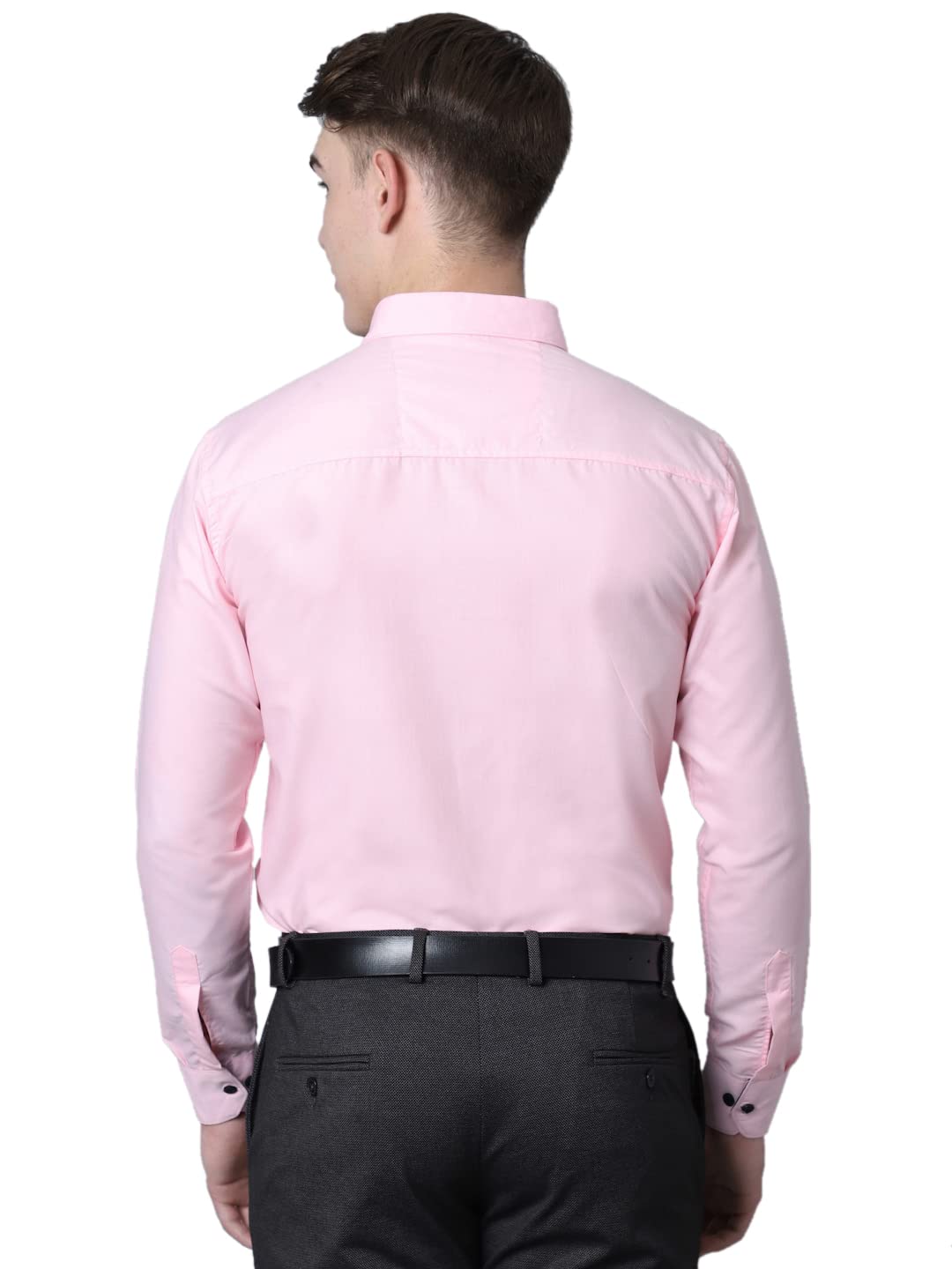 Majestic Man Formal Shirts for Men - Light Pink - Image 5