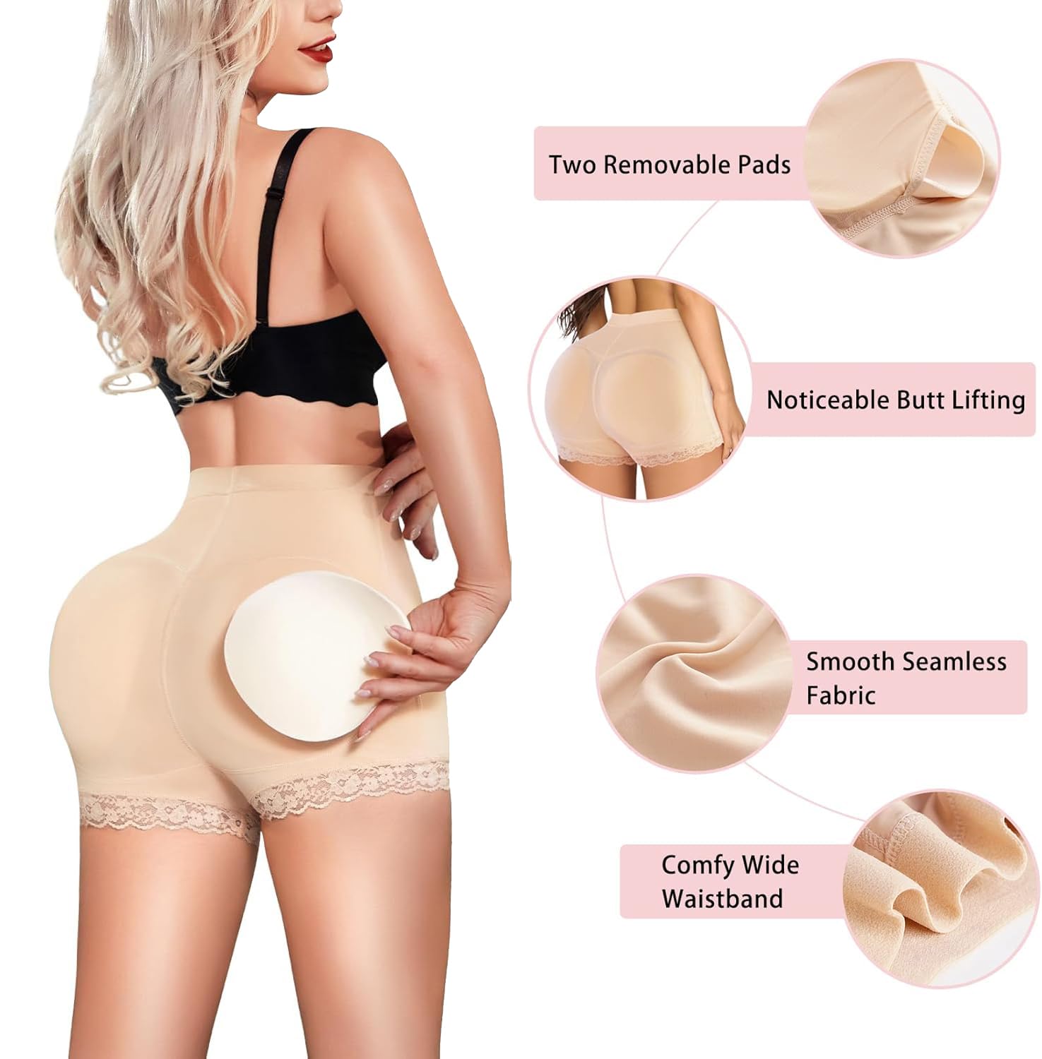 HSR Women's Seamless Shapewear - Tummy Control - Image 2