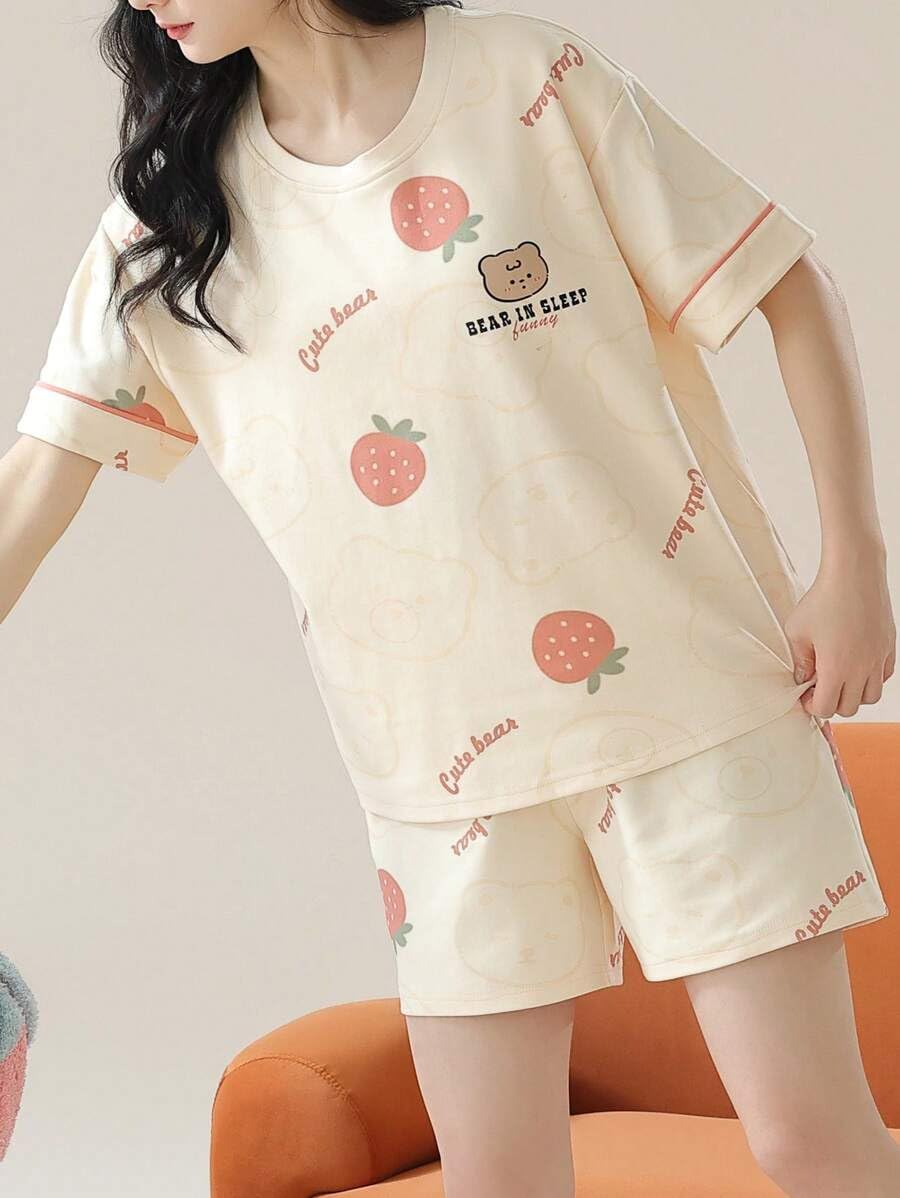 LOUIS LUXE Women's Night Dress Short Pyjama - Image 5