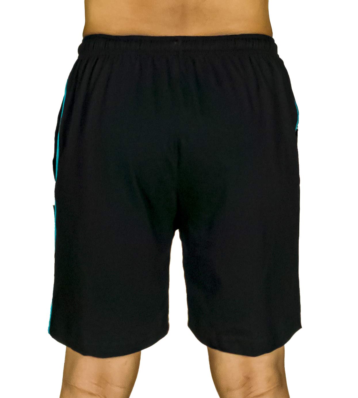 0-DEGREE Men's Cotton Shorts - Black - Image 4