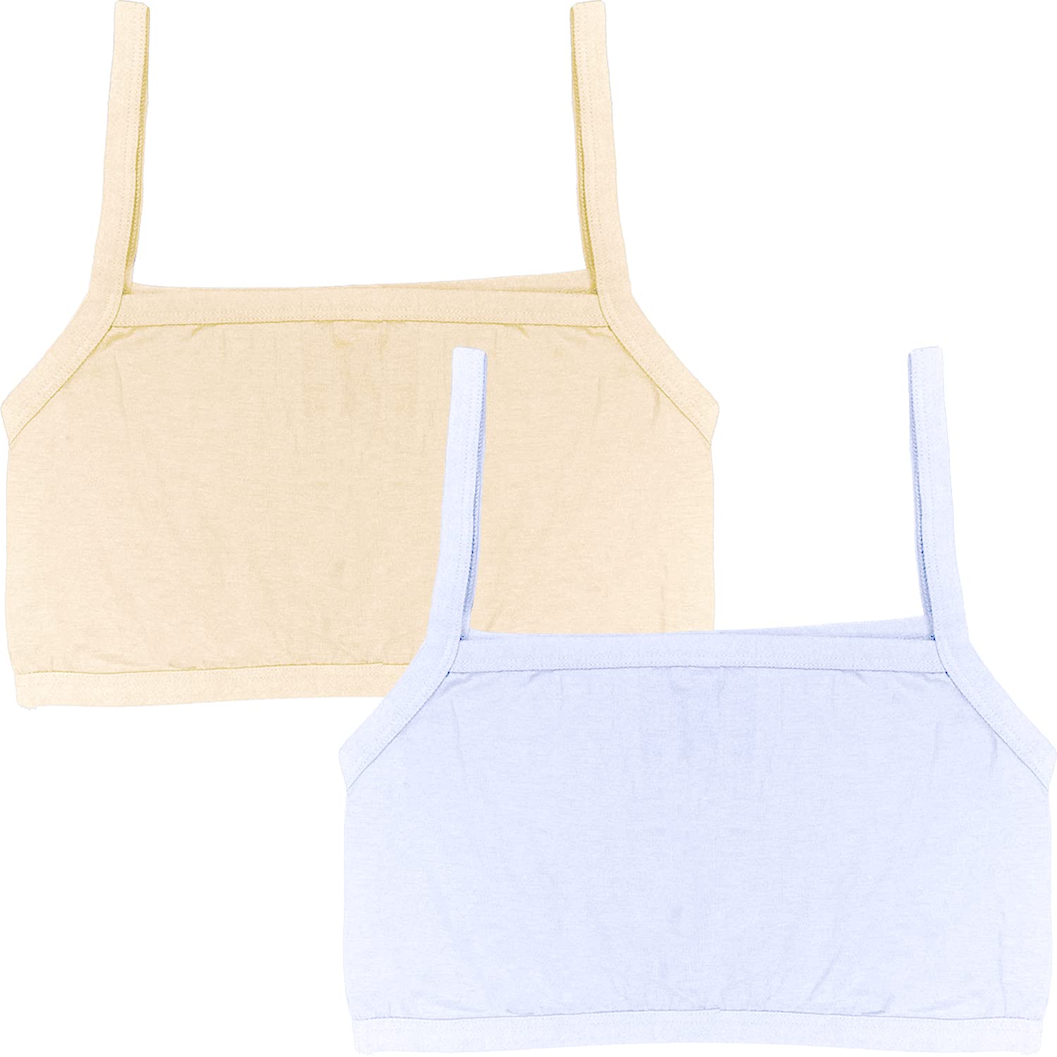 Dressably Cotton Bras for Girls - White