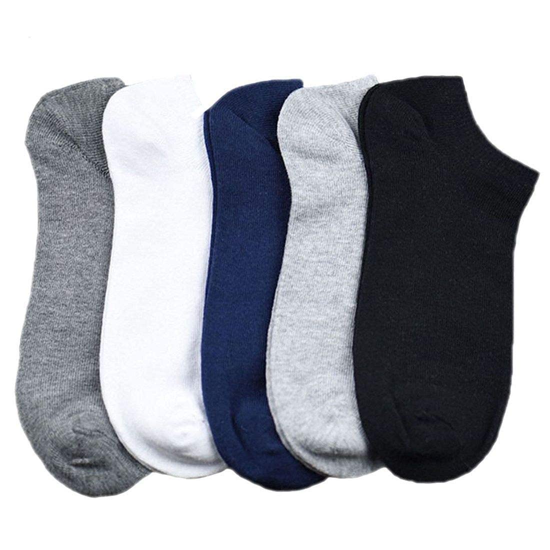 LEALDEALZ Ankle Length Socks for Men & Women - Multicoloured