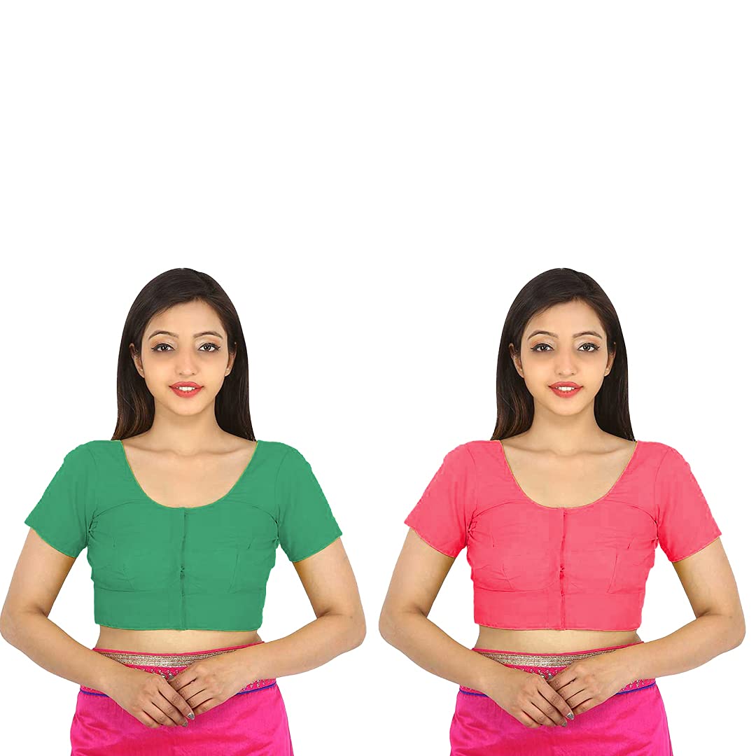 Namita Women Rubia Cotton Half Sleeve Blouse - Image 2