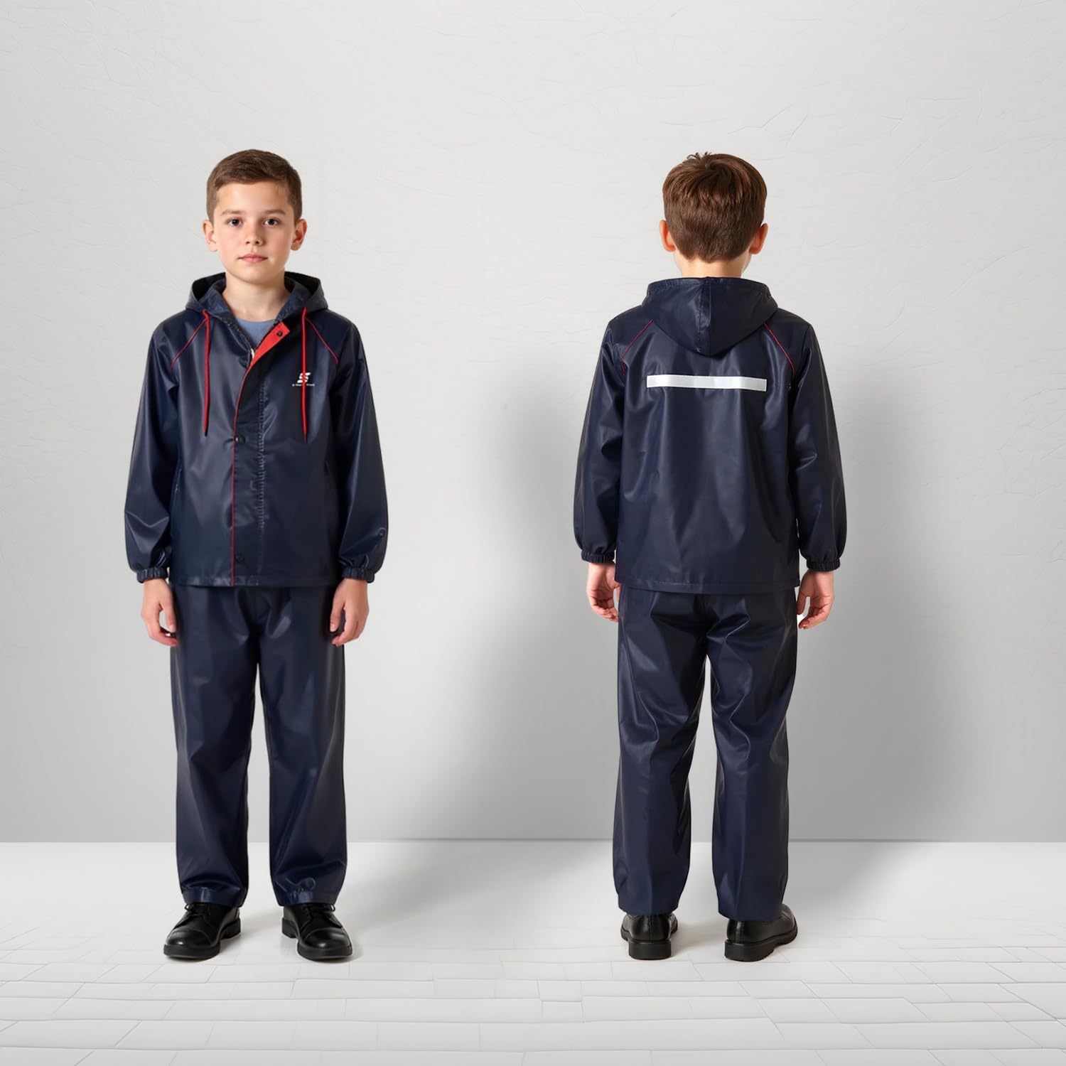 Symactive Kids Raincoat & Pants Set Waterproof - Image 2