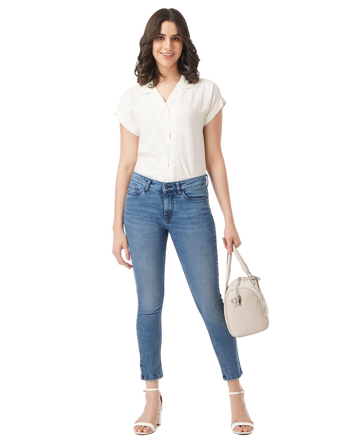 INKD Women's Skinny Jeans - Denim - Image 5