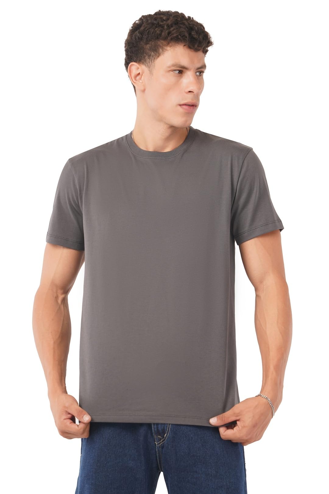Tinies Men Cotton Crew Neck T-Shirts - Image 3