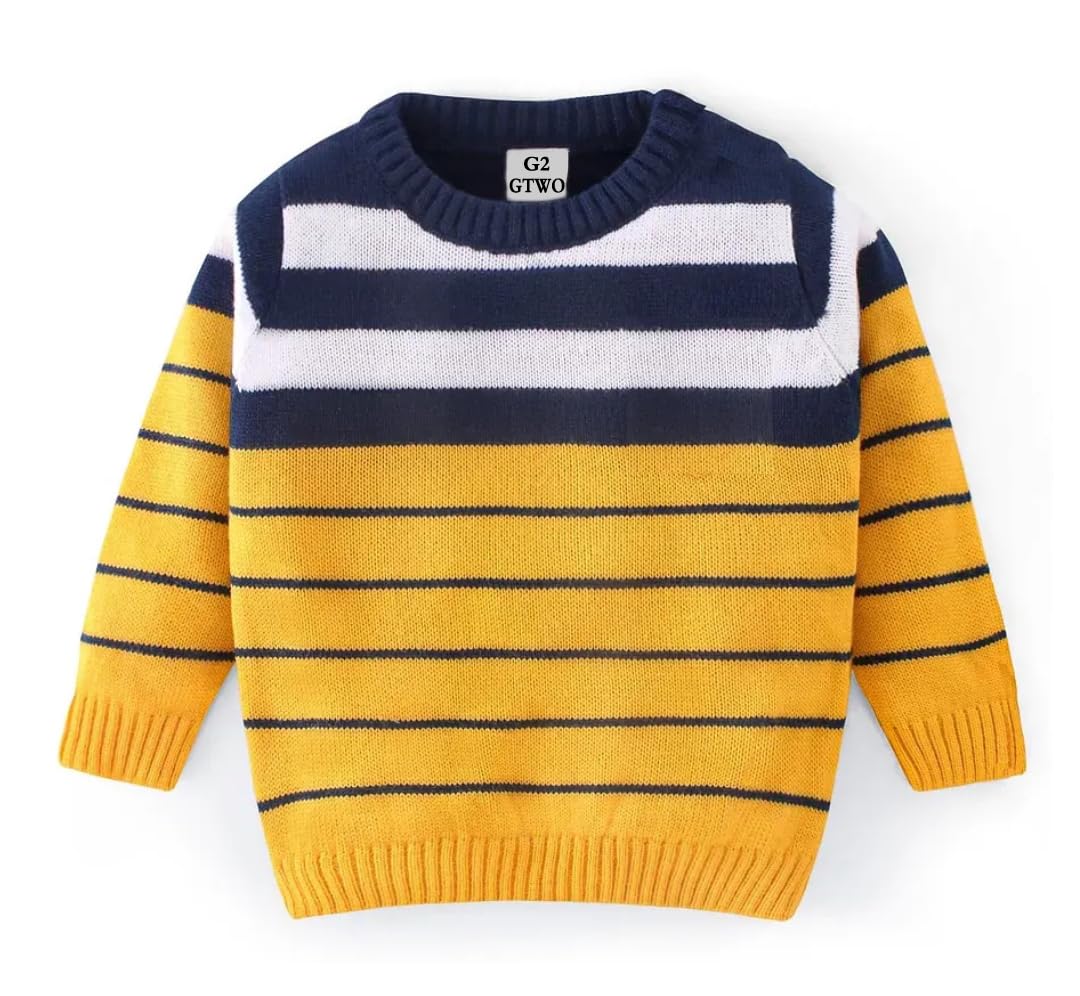 GarbGlide Boys Striped Sweater