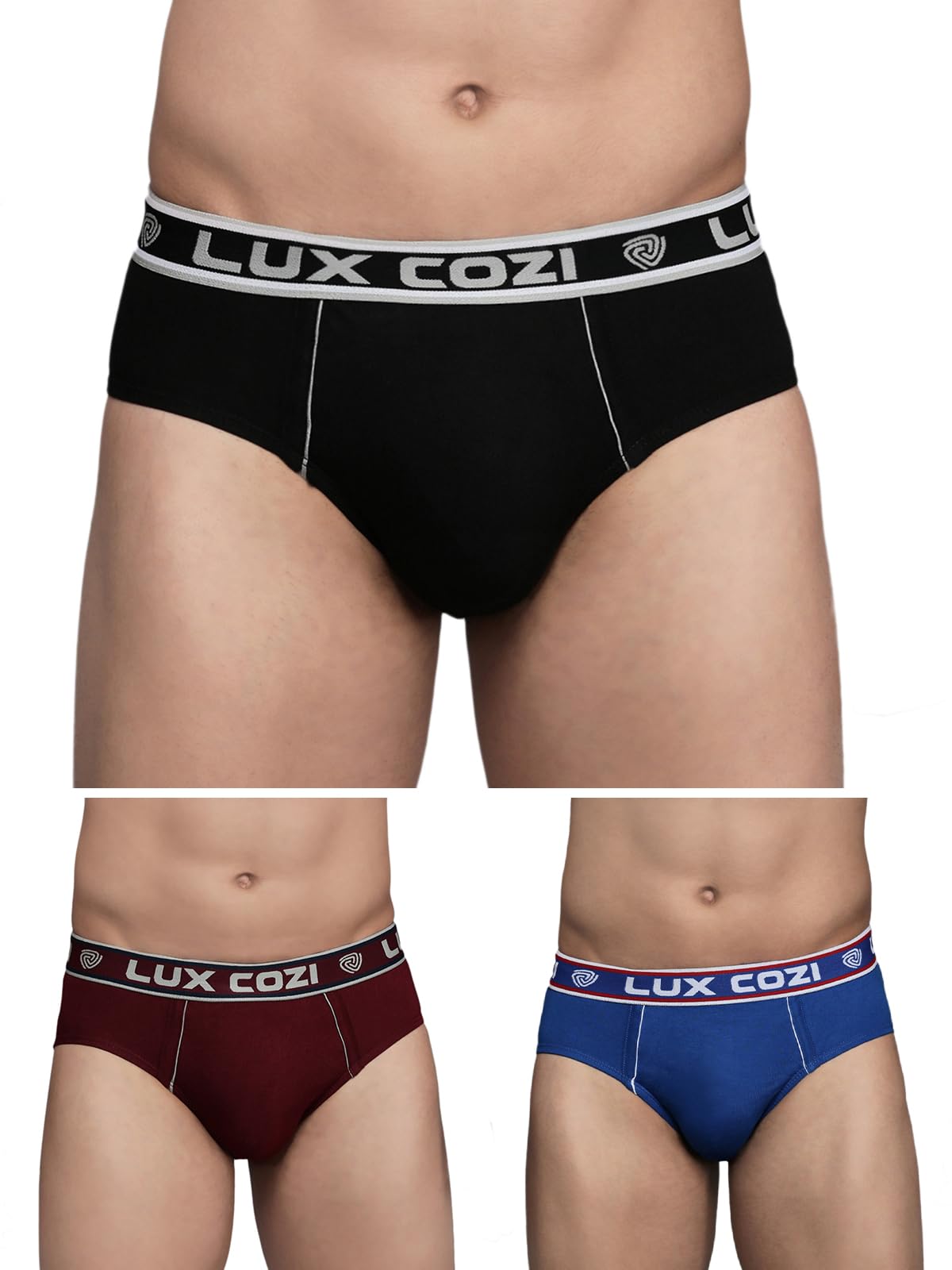 Lux Cozi Men's Cotton Briefs
