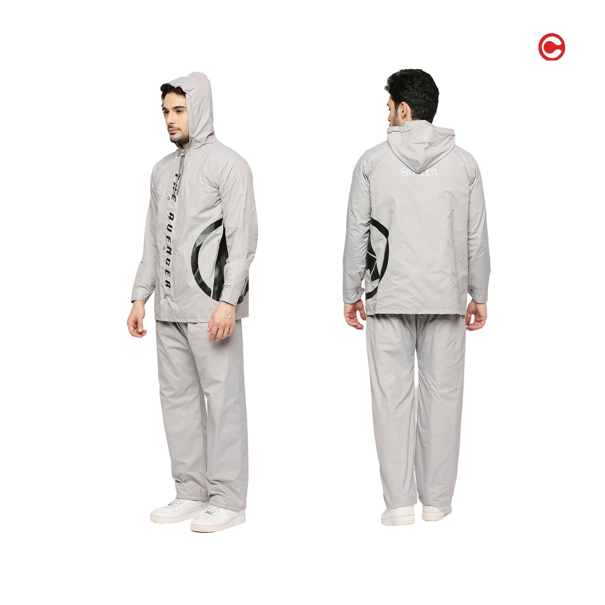 Citizen Avengers Reversible Raincoat for Men - Image 3