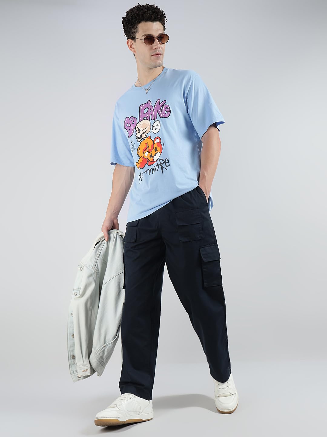 Veirdo Men's Cotton Cargos - Image 3