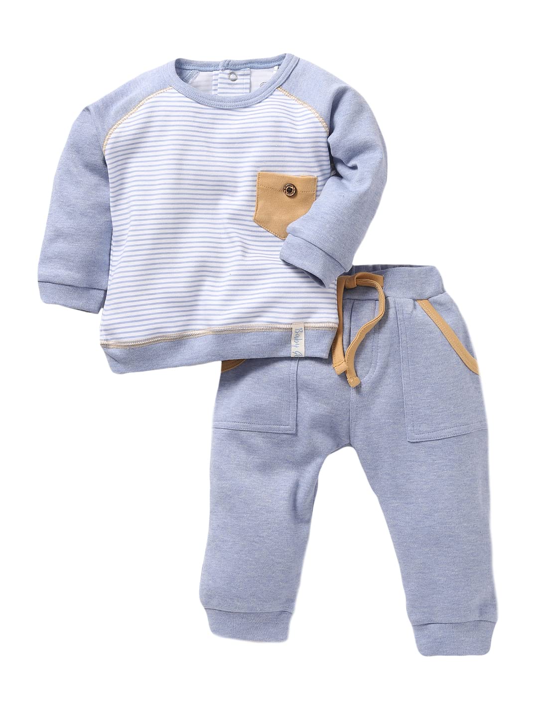 Baby Boy Striped Cotton Clothing Set