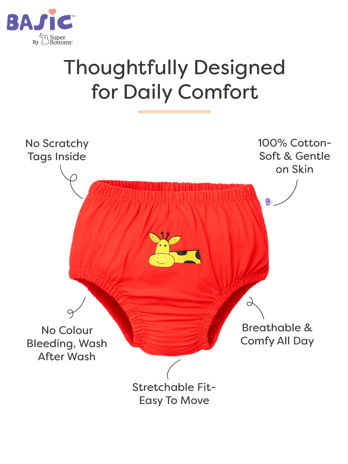 Superbottoms Unisex Kids Briefs - Cotton - Image 3