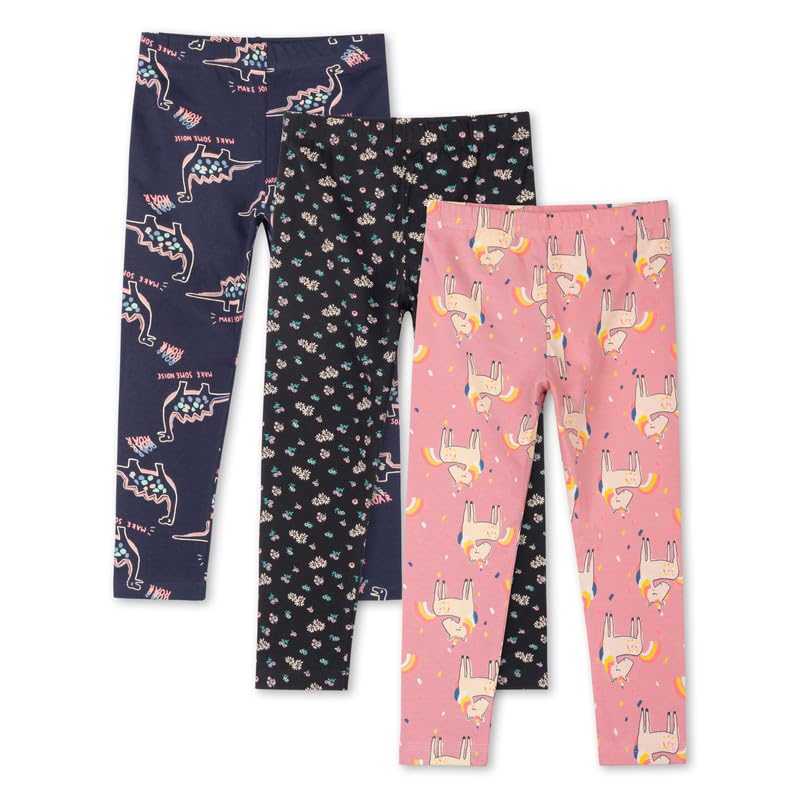 ARIEL Girls Cotton Printed Leggings - Image 3