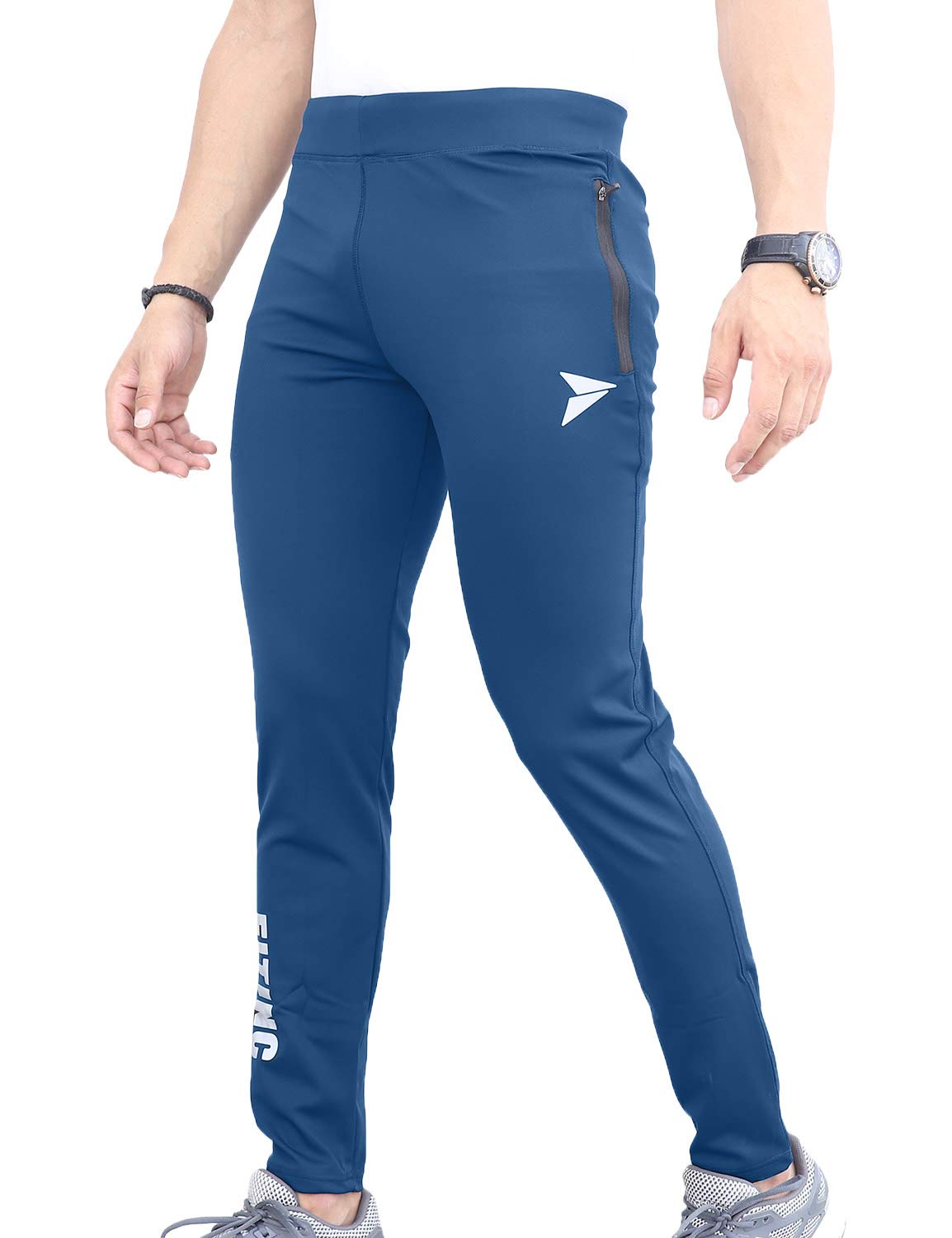 FITINC Polyester Track Pants for Men