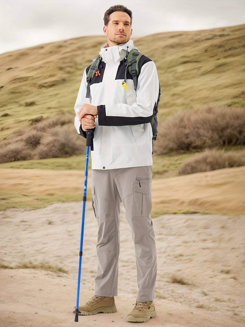 TOPLOT Men's Straight-Fit Cargo Pants - Image 5