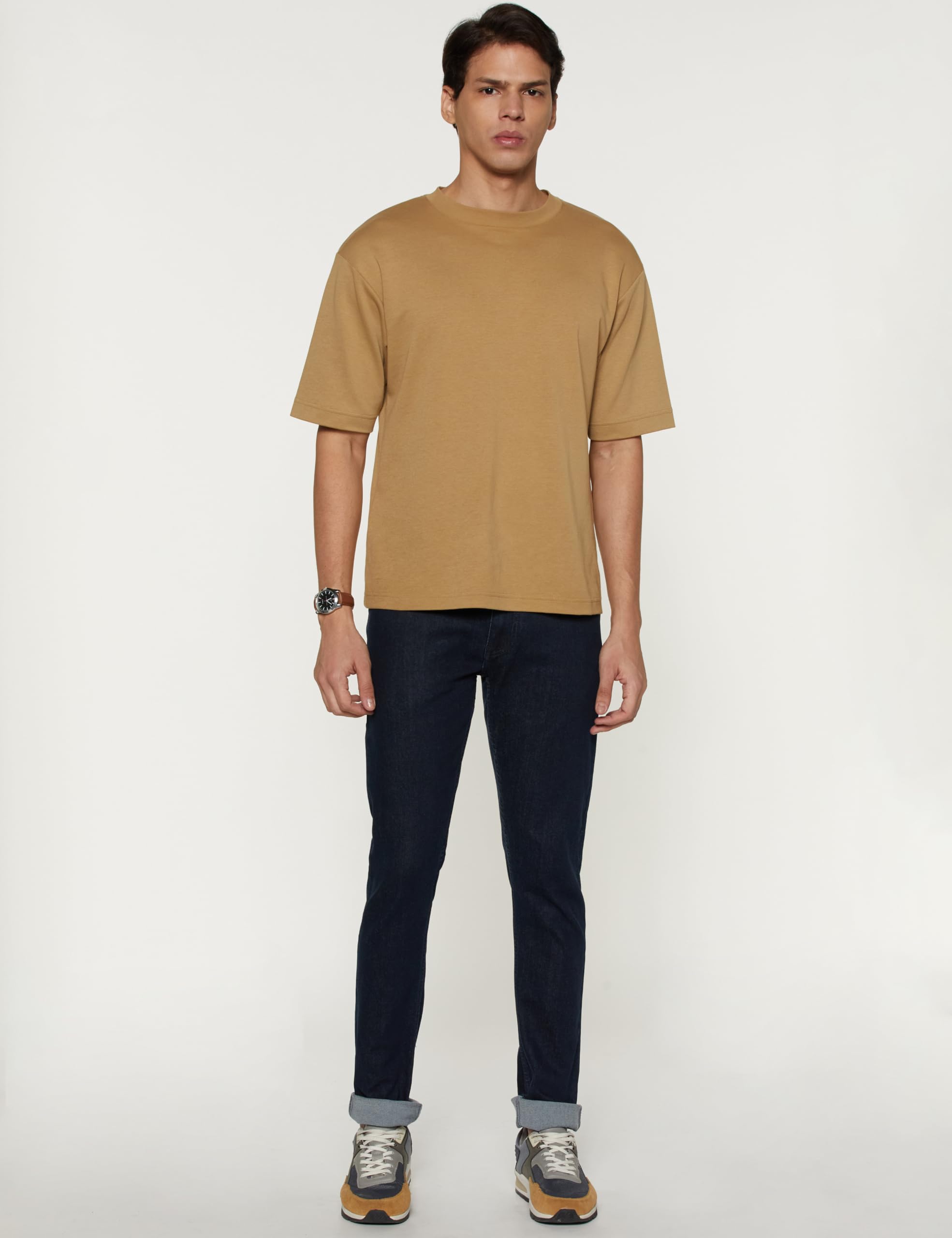 Peter England Men Jeans - Black Stretchable - Image 2