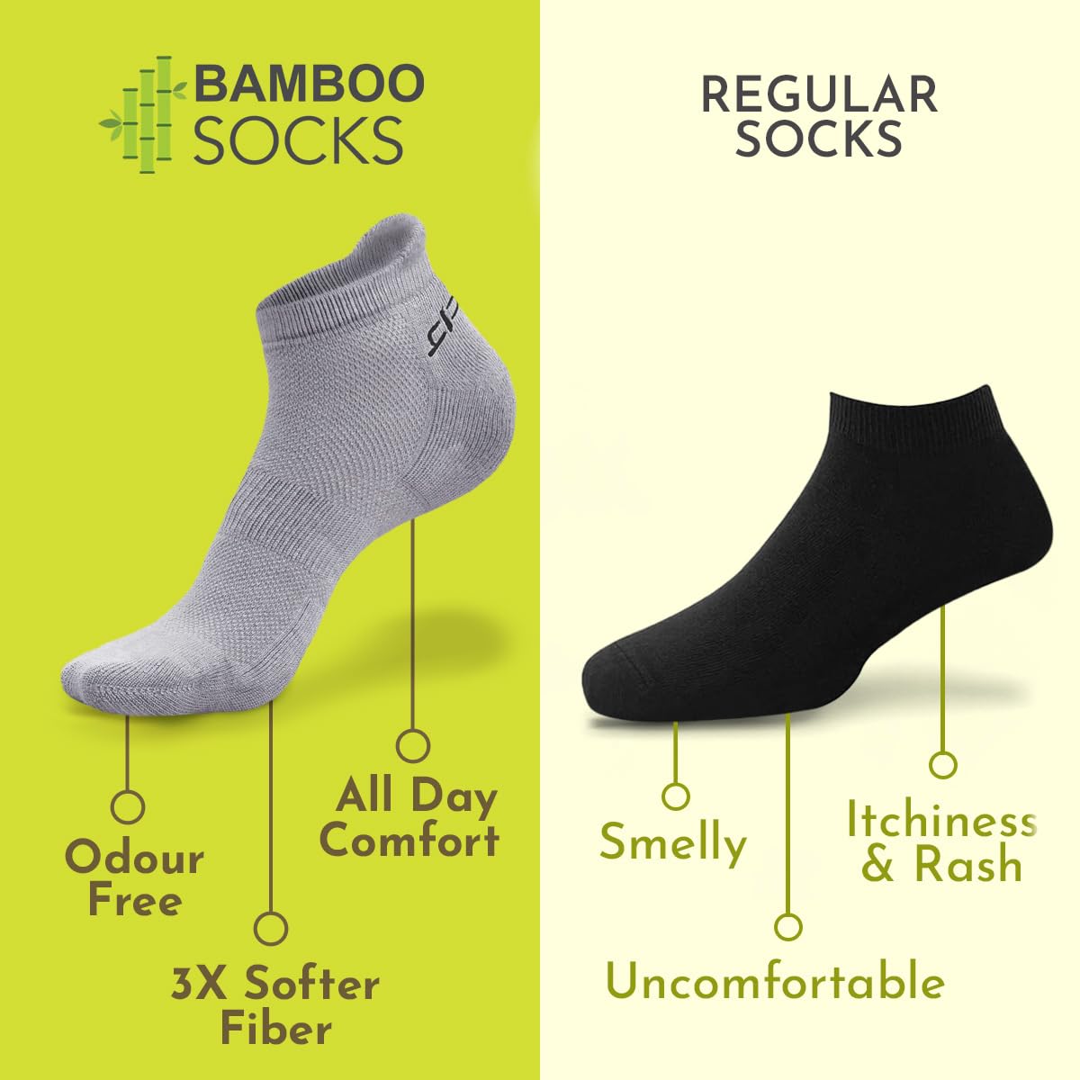 HEELIUM Men's Bamboo Socks - Image 2