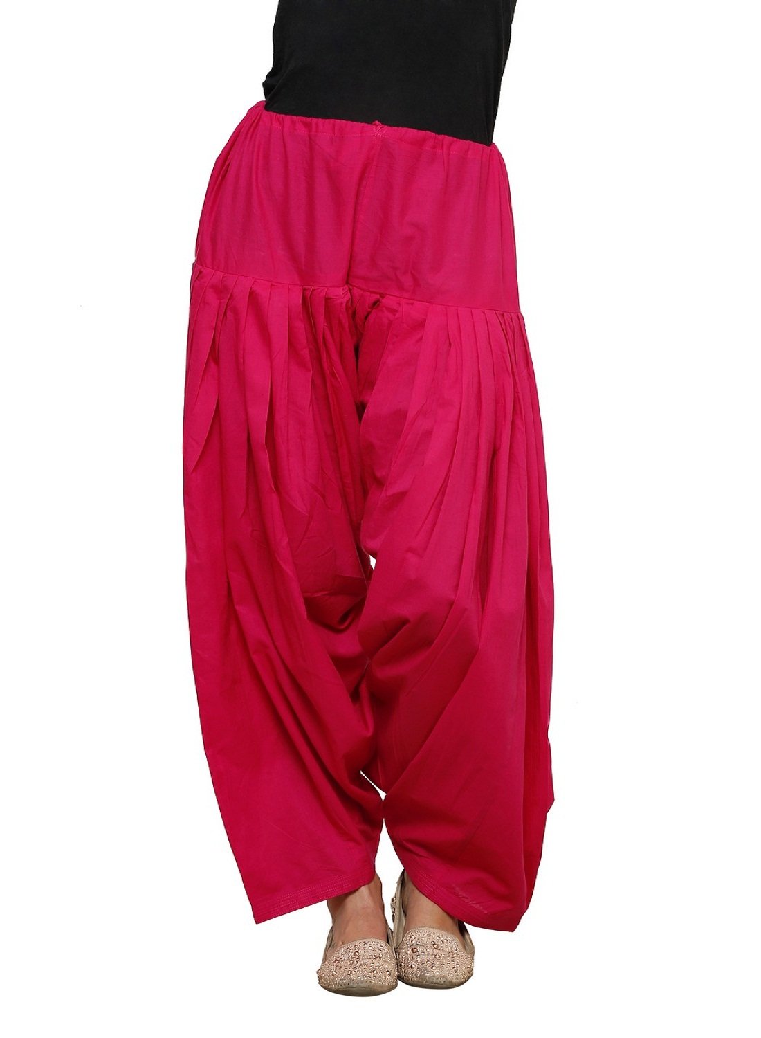 Pistaa Women Patialas Rani Pink Red Royal Blue - Image 2