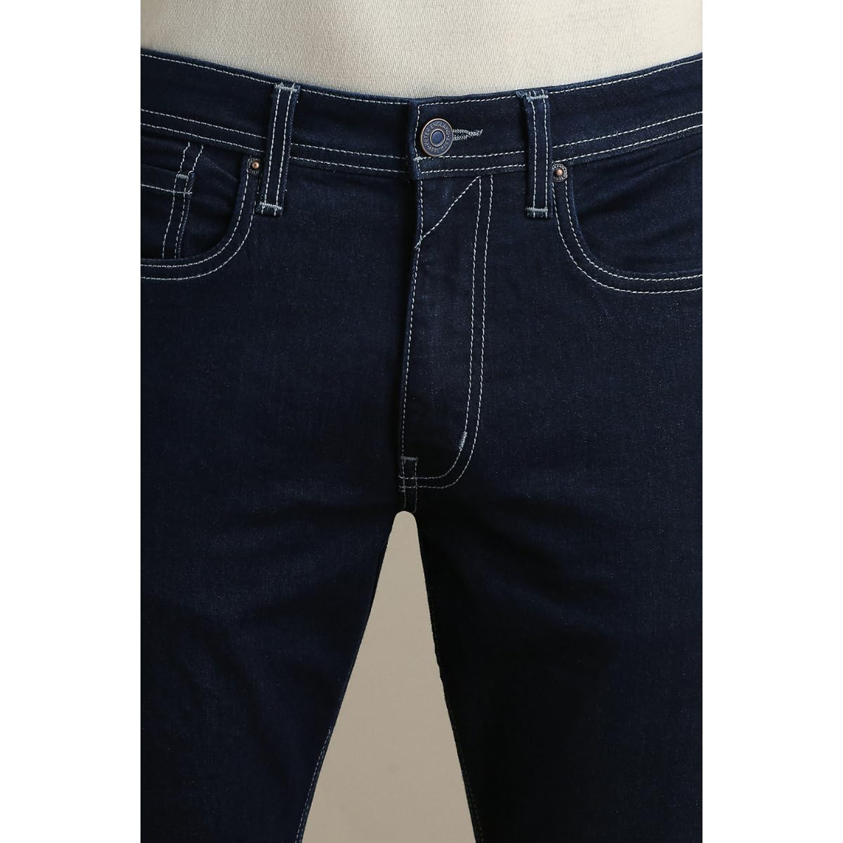 Peter England Men Navy Jeans - Image 5
