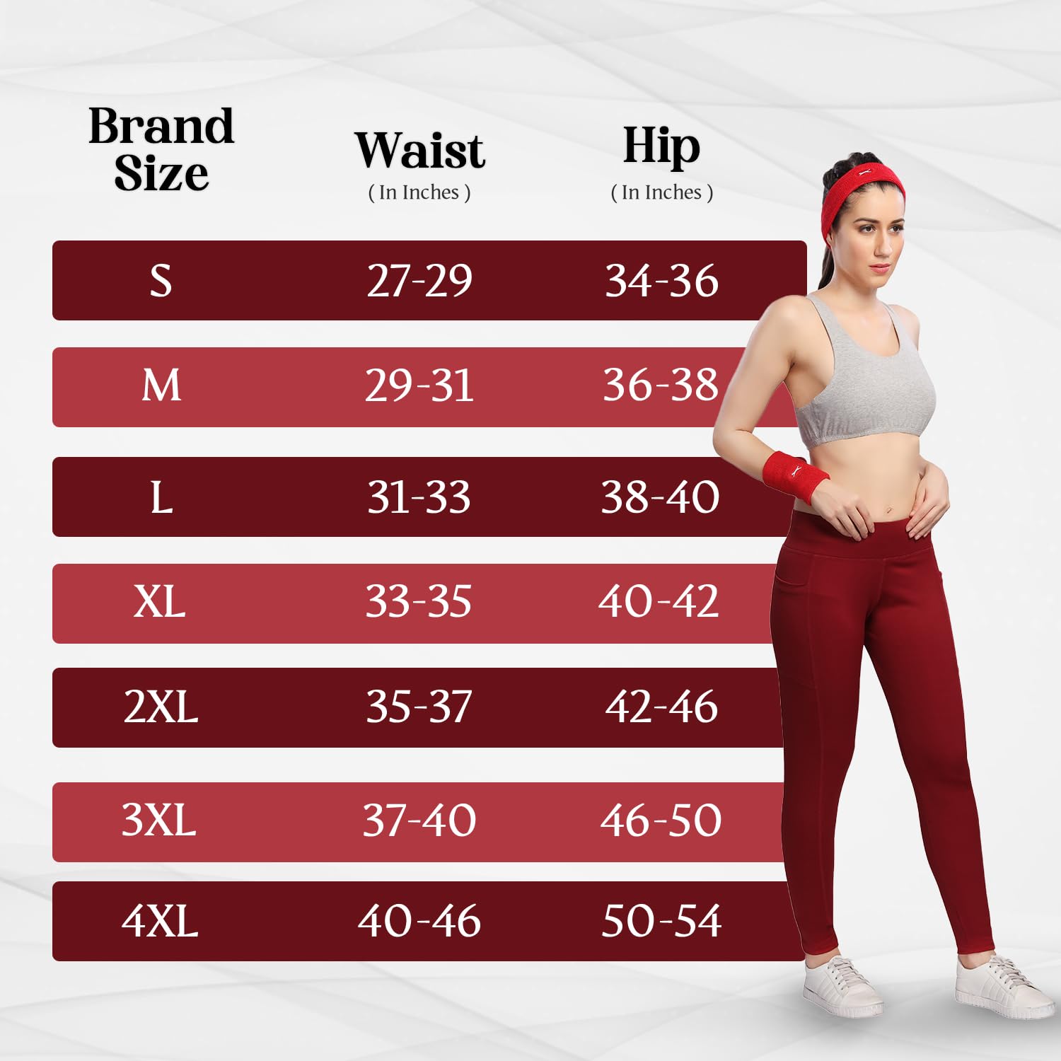 TRASA Womens Yoga Pants - High Rise - Image 5