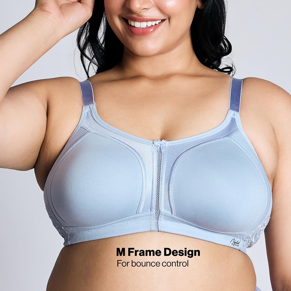 NYKD Everyday Bra for Women - Light Blue - Image 3