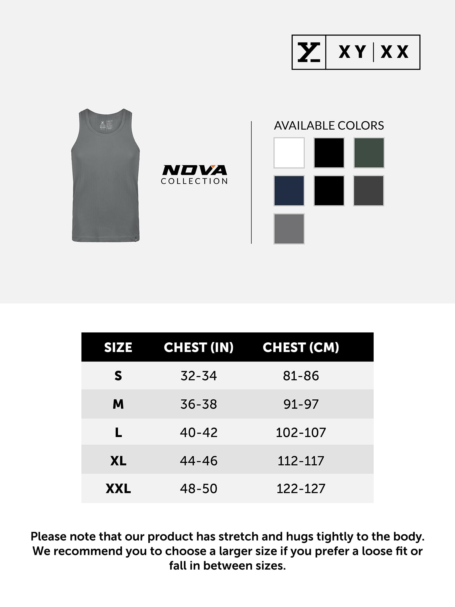 XYXX Men's Cotton Vest - Image 5