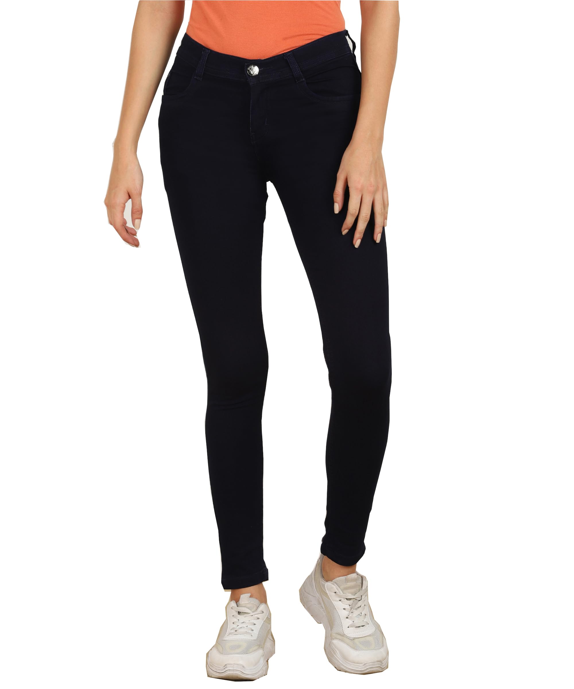Nifty Women's Jeans - Carbon Blue Stretchable