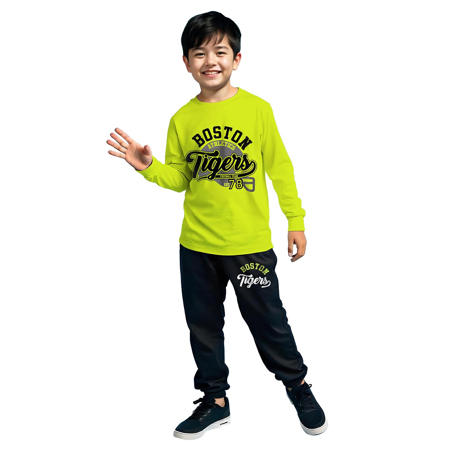 Trampoline Boys T-shirt and Trackpant Set