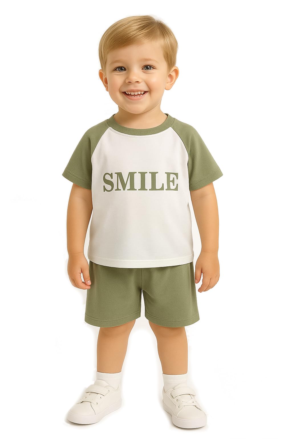 Bold N Elegant Unisex Kid T-Shirt & Denim Shorts